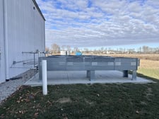 137 Ton, Advantage #TIP-150AT-MZC-3P, Air Cooled Chiller, 360 GPM, (3) Refrigeration Circuits, R410A, 2022