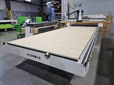 Onsrud #5100M12, CNC router, 80" x 204" table, 12 HP, 24,000 RPM, 12-station ATC, Fanuc 0i, 2019