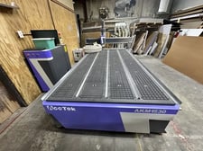 AccTek #AKM1530, CNC router, 60" x 120" table, 4.69 HP, 18,000 RPM, Mach 3 Control, 2023