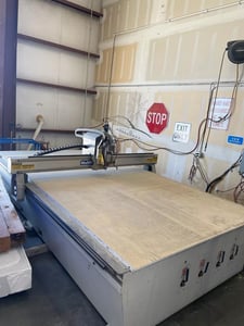Multicam #1000-Series, CNC router, 60" x 120" table, 7 HP Colombo spindle, 24,000 RPM, 2014