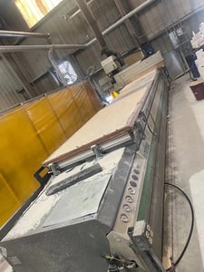 Biesse #Rover-B-4.65-FT, CNC router, 55.8" x 254" table, 16.3 HP, 24,000 RPM, 10-station ATC, 2005