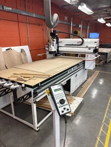 Onsrud #Panel-Mate-10, CNC router, 48" x 96" table, 10 HP HSD, 24,000 RPM, 8-position ATC, 2010