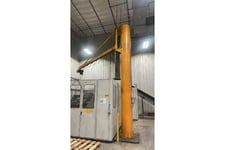 1 Ton, Konecranes, Jib Crane, 20' Column Height, 15' Boom Span