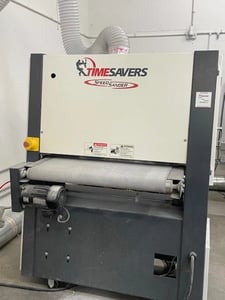 Timesavers #S311-13-1T, deburring machine, 37" x 60" belt, single combination head, 10 HP, 2020