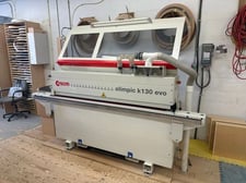 SCM #Olimpic-K130-EVO, edgebander, 8mm to 60mm panel thickness, 0.4mm to 6mm edge, Orion-One Control