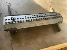 78" sheet extrusion die, .050 to .120 gauge, ran PVC & EVA, 2010