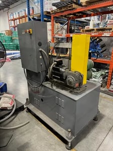 Conair #6-39, extrusion profile belt pul, 6" x 39" belt contact area, manual crank height adjustment
