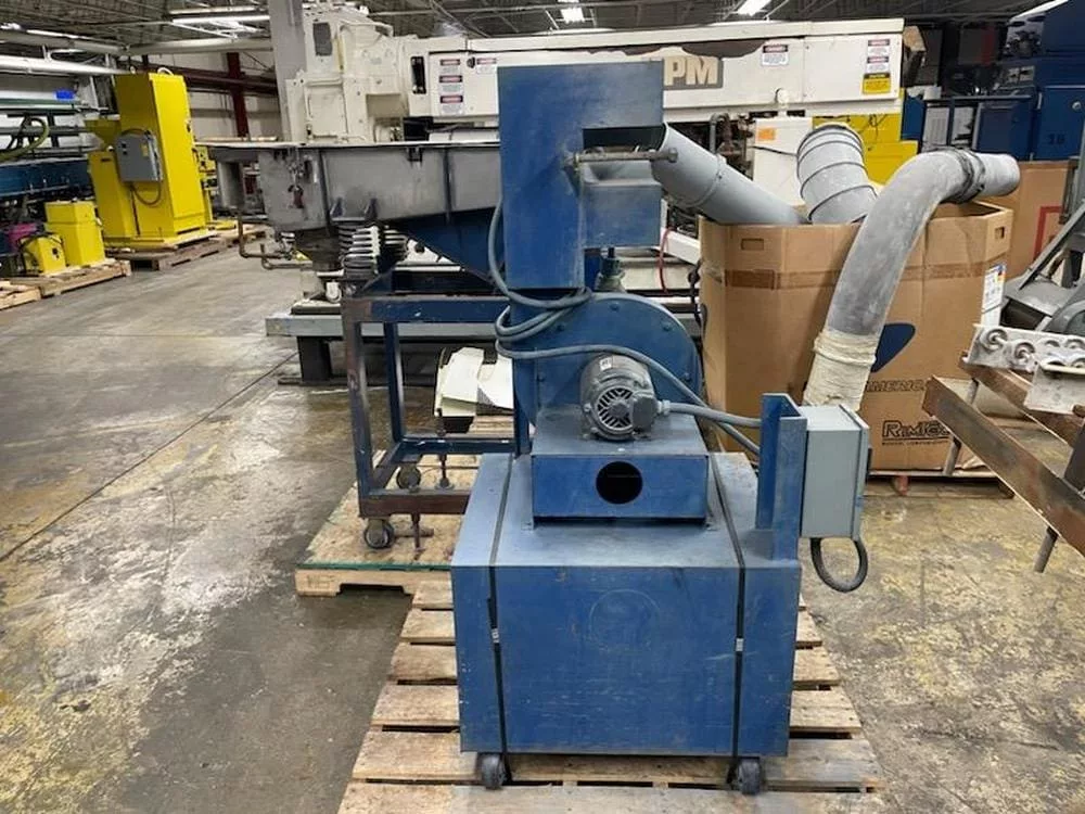7" air knife classifier, 3 HP, 54" high