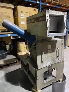 14" x 16" Cumberland #1616, granulator, 25 HP, 3/8" screen, 8" side chute