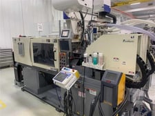 60 Ton, 0.6 oz., Nissei #DCE60-2E, two-shot injection molding machine, 19.5" rotary platen, Tact Control, 2012