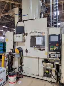 110 Ton, 3.59 oz., Niigata #MDVP110X, vertical injection molding machine, 18.11" x 18.11" max mold, 2008