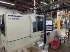 120 Ton, 6.19 oz., Battenfeld #HM110/525, injection molding machine, 18.5" x 15.53" tie bars, Unilog B6