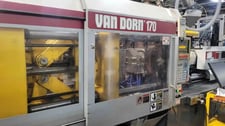 170 Ton, 10.9 oz., Van Dorn #170HT, injection molding machine, 20" x 20" tie bars, Pathfinder 3000 Control