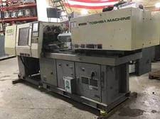 85 Ton, 4.2 oz., Toshiba #EC85NV21-2, injection molding machine, 14.76" x 14.17" tie bars, V21 Control, 2003