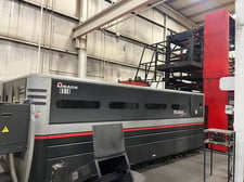Amada #FOL-3015AJ, CNC fiber laser cutting system, 4,000 watt, 5' x 10' table, Amada AMNC-F CNC Control, 2014
