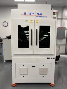 IPG #SYS-MA-QW533SA00NCM2, multi-axis laser system, 3,000 watt, 19.69" X, 11.81" Y, 11.81" Z, 2016