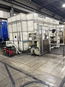 Komatsu #TLH-415N30FL, CNC fiber laser cutting system, 3,000 watt, IPG YLS-3000 source, 177.17" X, 45.28" Y