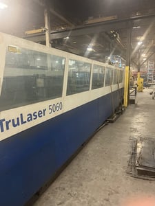 Trumpf #TruLaser-5060, CNC laser cutting system, 6,000 watt, 6.5' x 20' table, Trumpf Control, 2008