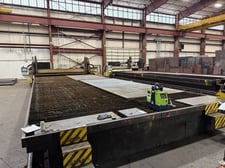 ALLtra #PG30-14, CNC plasma cutting system, 24' x 67' table, HPR400XD (2), EdgePRo Control, 2010