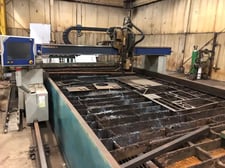 Messer #PlateMaster-II, CNC plasma cutting system, 9' x 21' table, HPR260XD, 1-1/4" plasma, 6" oxy fuel
