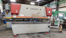 130 Ton, Accurpress #Advantage-713010, CNC hydraulic press brake, 12' overall, 100" between housing, ETS 3000