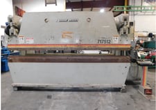 175 Ton, Accurpress #717512, CNC hydraulic press brake, 12' overall, 124" between housing, 10" throat, ETS