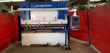 100 Ton, Primeline Comeq #100-8, CNC hydraulic press brake, 8' overall, 85" between housing, 13.77" throat