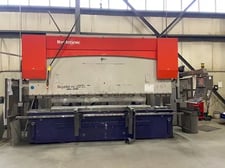 250 Ton, Bystronic Beyeler #PR250-IPC, CNC hydraulic press brake, 13.4' overall, 147.3" between housing