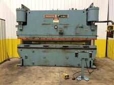 230 Ton, Niagara #HBM-230-10-12, hydraulic press brake, 12' overall, 126" between housing, 10" stroke, 9"