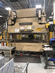 90 Ton, Cincinnati #90PF6, CNC hydraulic press brake, 8' overall, 78" between housing, 7" throat, Cincinnati