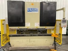 180 Ton, U.S. Industrial #US200-8-RSB, hydraulic press brake, 8' overall, 98.42" between housing, 12.5"