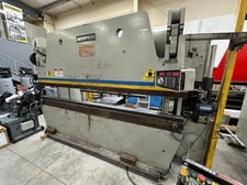 175 Ton, Accurpress #717510, CNC hydraulic press brake, 10' overall, 100" between housing, 8" stroke, X-Axis