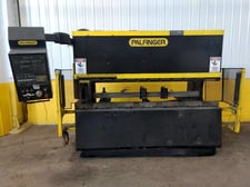 90 Ton, Amada #FBD8025E, CNC hydraulic press brake, 8' overall, 86.6" between housing, 15.75" throat, NC9-EX