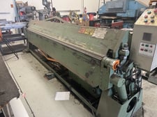 18 Ga. x 12' Dreis & Krump #1218, press brake, 22 Ga. Stainless Steel capacity, 2010