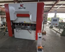 100 Ton, BesCutter #K-Series-100, CNC hydraulic press brake, 10' overall, 106.3" between housing, 8.46"