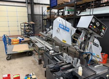 12.6" x 12.6" Sharp #SW-120A, automatic horizontal band saw, 5 HP