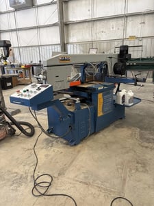 13" x 18.1" Baileigh #BS-20SA-DM, semi-automatic dual miter band saw, 45° L / 60° R swivel head, 2025