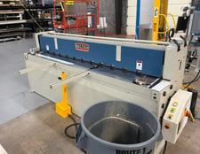 10 Ga. x 8' Baileigh #SH-10010, hydraulic shear, push button control, 2022