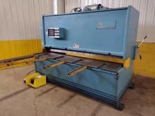 1/4" x 8' Masterfab #SSB250-8, power squaring shear, Accugauge back gauge control
