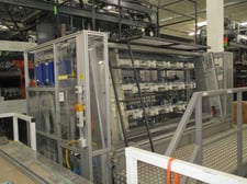 TSL #FT4K-Low-Flex, thermoformer, 30.51" x 17.7" max mold, 120 Ton top platen, 60 CPM, quartz ovens, 2014 (3