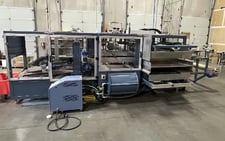 Starview #IF-2540, inline thermoformer, 25" x 40" forming area, 4" max form height, guillotine cut station