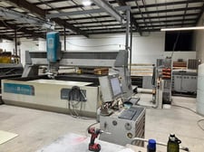 Flow #Mach-4-3030c-XD, CNC waterjet cutting system, 10' x 10' table, 50 HP pump, 87,000 PSI, Flow PC Based