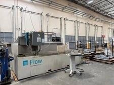 Flow #Mach-3-4020b-DWJ, CNC dynamic waterjet cutting system, 6.6' x 13' table, 50 HP pump, 75,000 PSI, Flow
