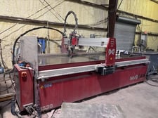 Omax #Maxiem-1530, CNC waterjet cutting system, 5.2' x 10.1' table, 20 HP pump, 50,000 PSI, Intelli-Max