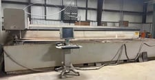 Flow #IFB-6024, CNC waterjet cutting system, 6' x 24' table, 50 HP pump, 60,000 PSI, Flowmaster Control, 2008