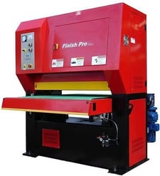 25" x 60" GMC #FP-2560, Heavy Duty Sander, 40 FPM variable speed conveyor, 6-1/8" x 24" max, digital read