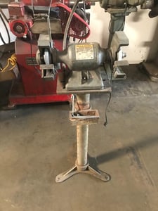 Baldor #662E, Bench Grinder, 6" x 3/4" x 1/2" wheel, 3600 RPM, 1/3 HP