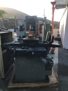 8" x 18" Kent #MAX-O-KGS-250AH, Automatic Surface Grinder, 7" x1/2" wheel, 20" x 10" x 19-1/2" travel, 3480