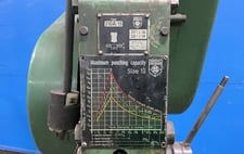 4" x 4" x 1/2" Peddinghaus #210A/13, Ironworker, 5 HP,
