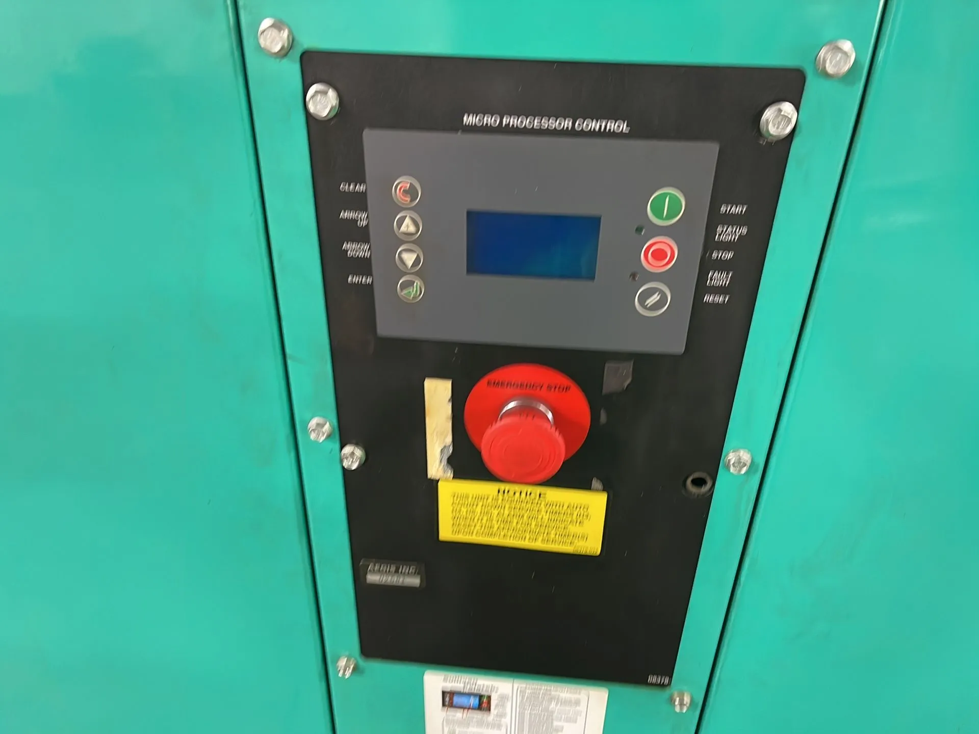 245 PSI, Sullivan Palatek #100UDVFD /07711-021, Rotary Screw Air Compressor, 125 HP, 1775 RPM